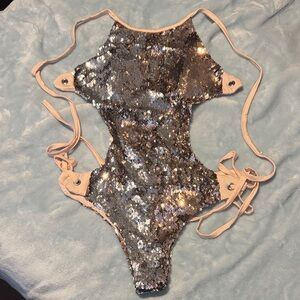 Sparkling Sequin Adult One Piece